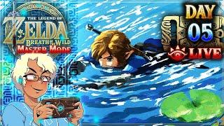 Revisiting Zelda: Breath of the Wild (Master Mode) - LIVE - (Day 05)