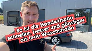 Geld & Zeit sparen mit dieser Handwäsche! PS Car Garage - Highend Car Detailing