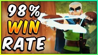 98% WIN RATE! MAGIC ARCHER DECK DOMINATES — Clash Royale