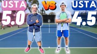 USTA 4.5 vs USTA 5.0!