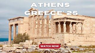  3 Nights in Athens | GREECE VLOG 2025 |Complete Travel Guide + Must-See Spots