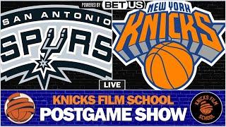 POSTGAME LIVESTREAM | Knicks vs Spurs - Recap & Reaction (Presented by BetUS!)