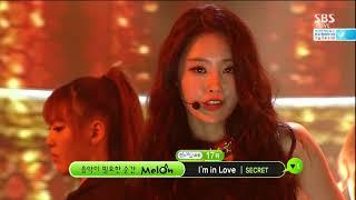 140914 Secret - I’m In Love (Live)