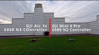 DJI Drone Wind Test AIr 3s v Mini 4 Pro