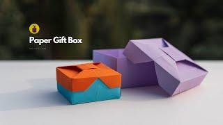 Elevate Your Gifts: Easy DIY Paper Gift Box Tutorial | The Crafty Tube