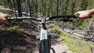 Insane High Speed Mountain Bike Trails | Stanley, Idaho