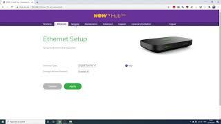 NowTV router firewall setup