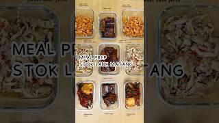 (UPCOMING VIDEO) MEAL PREP, MASAKAN FROZEN STOK KULKAS READY TO EAT #mealprep #cookingseries