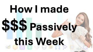  My Weekly Passive Income App Earnings Revealed! See How I Earned $$$ Passively  #passiveincome