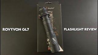 RovyVon GL7 Flashlight Review