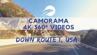 Route One USA || Camorama 4K Action VR & 360° Camera