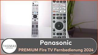 Panasonic PREMIUM Fire TV Fernbedienung 2024 - Thomas Electronic Online Shop