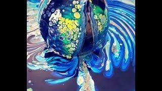 Breathtaking! Paint Pouring with Artist, Sylvie Escondida Paugam a Modern Craft