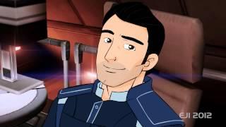 Wake Me - Kaidan Alenko - Mass Effect 3 animated version!