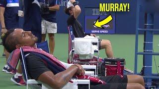 Tennis Most "Bizarre" Match! (The Day Nick Kyrgios and Andy Murray Made the Crowd EXPLODE)