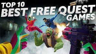 TOP 10 BEST FREE Quest VR Games | Quest 3, Quest 3S
