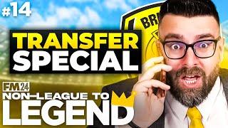 CHAMPIONSHIP TRANSFERS! | Part 14 | BURTON | Non-League to Legend FM24