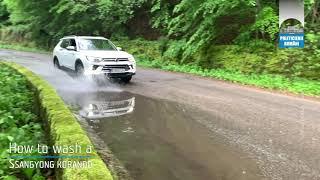 How to wash a SSANGYONG KORANDO