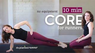 10 Minute Core for Runners Follow Along