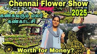 Chennai Flower Show 2025 | Semmozhi Poonga | Must Visit | Amazing | Places to visit in Chennai