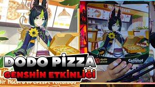 Genshin'in İlk Türkiye İşbirliği | Dodo Pizza Kutu | Dodo Pizza Kanat