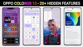 Oppo Color OS 15 Update : Top 15 Hidden Features | Oppo Android 15 for Reno 10,11,12 Pro,11F,F27,F25