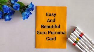 Guru Purnima card | Guru Purnima card for teacher | Guru Purnima card making