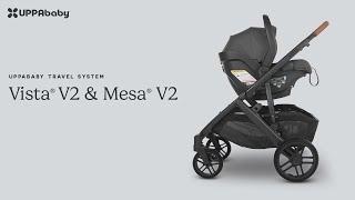 UPPAbaby Vista V2 Stroller & Mesa V2 Car Seat Travel System