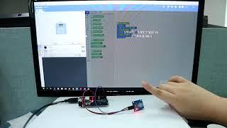 [에듀이노] 엔트리 코딩키트 터치센서 동작영상