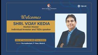 Shri. Vijay Kedia - Market Master - Individual Investor and TEDx speaker