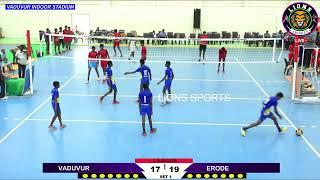 LEAGUE || U17 BOYS || VADUVUR vs KUMUDHA ERODE || VADUVUR VOLLEYBALL CLUB | VADUVUR 16,17,18 - 2024