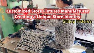 Customized Store Fixtures Manufacturer Creating a Unique Store Identity | Retail | Sintop Factory