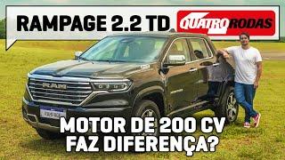 Ram Rampage 2025: como anda a picape com novo motor 2.2 turbodiesel de 200 cv