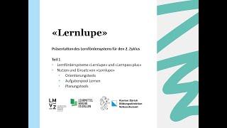 «Lernlupe» Zyklus 2 (1/3) | Lehrmittelverlag Zürich