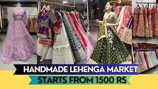 Biggest Wedding Lehenga Market, Starts From 1500 Rs | Best Place For Wedding Shopping