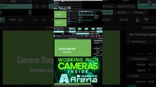 Dealing multiple camera inside #Resolume #Arena | Advance Training Recap