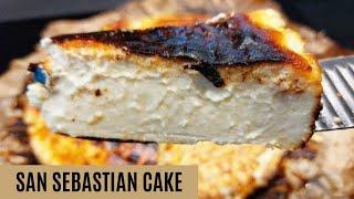 San Sebastian Cheesecake Recipe | creamiest cheesecake in the world | Bottomless cheesecake