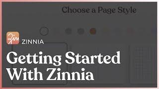 Getting Started with Zinnia | *UPDATED*  | Zinnia Journal and Planner App Overview