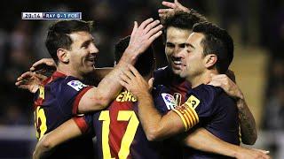 Full Match - Rayo Vallecano vs Barcelona HD English Commentary (27/10/2012)