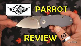 Full Review of the OKnife PARROT (made by Olight)