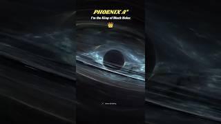 TON 618 vs Phoenix A*  #Shorts #BlackHole #Space #Universe