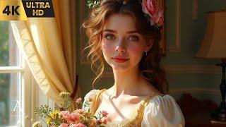 4K AI Girl Lookbook | Beautiful Girl 19th Century Morning in Munich #ailookbook #aigirl