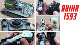 HUINA 1593 EXCAVATOR DISSASEMBLY | HUNA 1593 FULL TEARDOWN REVIEW | WHAT'S INSIDE