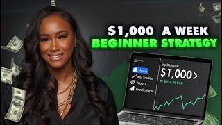 Teacher breaks down the Perfect beginner strategy 2025 ($1000/week) | full tutorial included