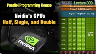 CUDA Course 009: Understanding Half, Single, and Double Precision Operations in GPUs
