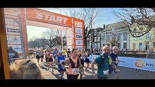 Wandelen vanaf Malieveld langs NN CPC Loop 2025 naar Scheveningen