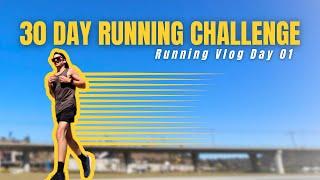 30 Day Running Challenge for Beginners | Day 1 Vlog