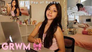 GRWM First Day of School Freshman Year 2024