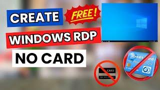 How to Get Free Windows RDP in 2025 | Free RDP For lifetime