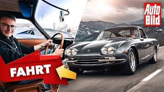 Lamborghini 400 GT 2+2 (1967) | Ausfahrt im V12-Lamborghini aus den 1960ern | mit Jan Götze